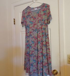 Floral Drapey Flowy Dress